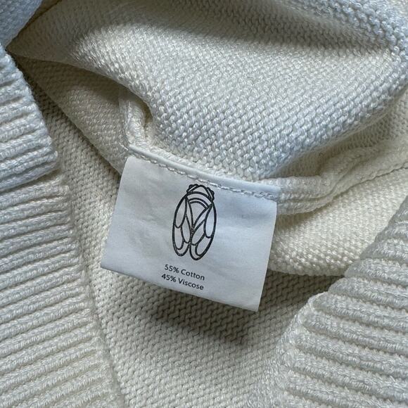 HILLFLINT White Black ‘WHITE SOX’ Crew Neck Baseball Sweater Women’s - Picture 4 of 7